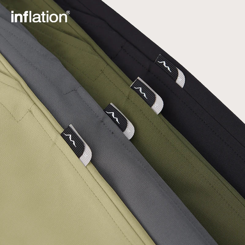 Black Wide Leg Pants Men Loose Fit Suit Pants Male Casual Baggy