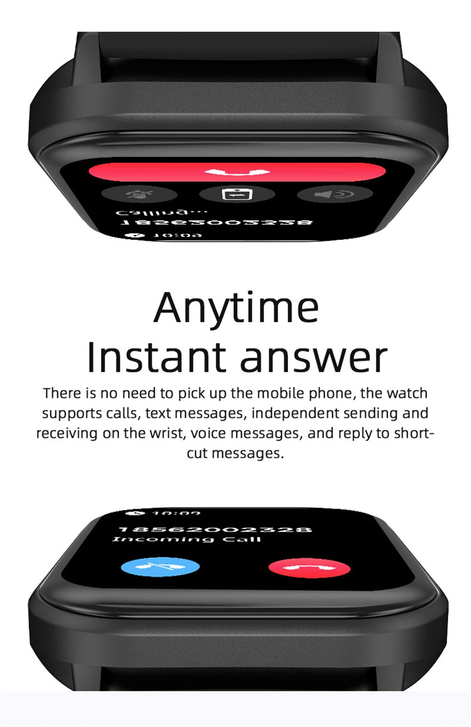 2026 New Lady fashion Smart Watch Men Women Heart Rate Blood Pressure Fitness Tracker Bluetooth Call Smartwatch Man For Android