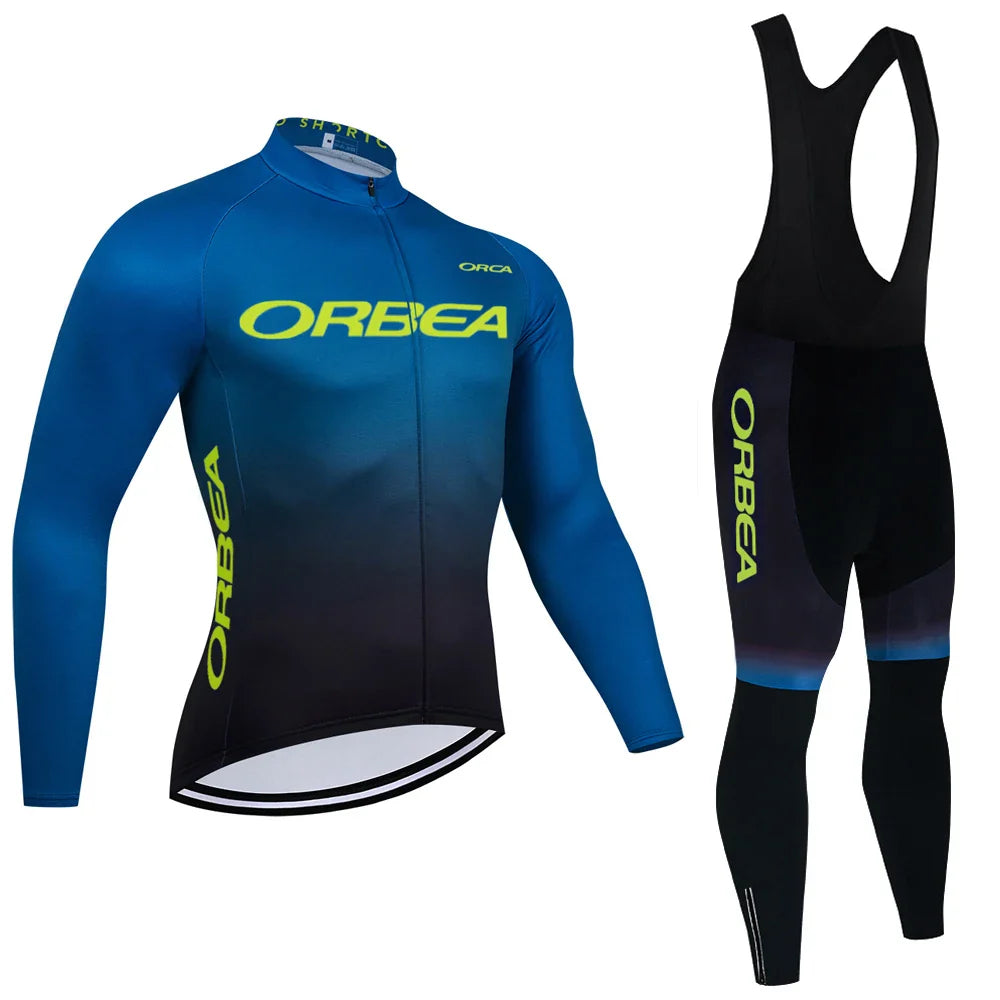 New Winter Cycling Jersey 2025 ORBEA ORCA Bike Maillot Pants Suit Men 20D Ropa Ciclismo Pro Bicycl Jacket Clothing