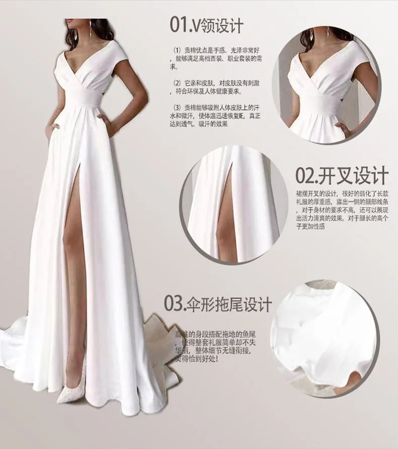 White Bridesmaid Dresses: Red Black White Mid Rise Solid Elegant Commuting Evening