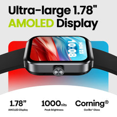 New Zeblaze Beyond 3 Plus GPS Smart Watch 1.78'' AMOLED Display Built-in Amazon Alexa Make/Receive Phone Calls 3ATM Smartwatch