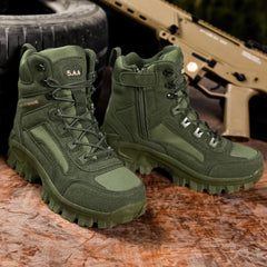 Men Tactical Boots Army Boots Mens Military Desert Waterproof Ankle Men Outdoor Boots