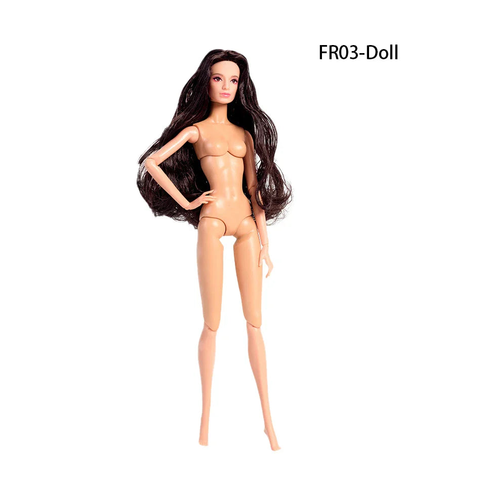 32cm European Supermodel Nude Doll Toy Original Unique Design Full Series Figure 1/6 Joint Multi Color Skin Exquisite Makeup Toy