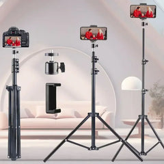 160cm Live Broadcast Tripod Landing Type Camera Selfie Video Light Frame