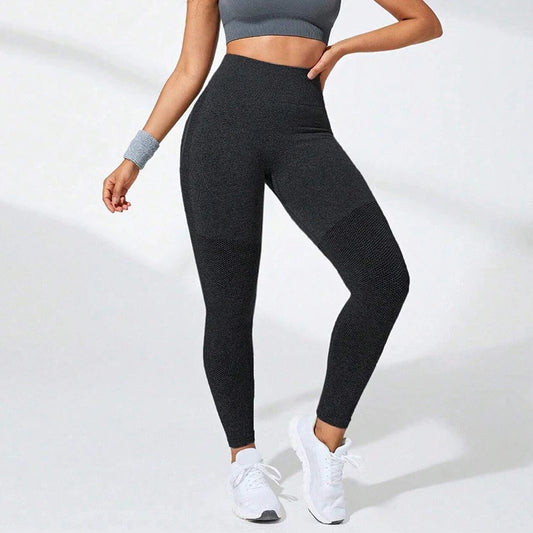 Seamless Spliced Leggings Women Butt Lift Yoga Leggings