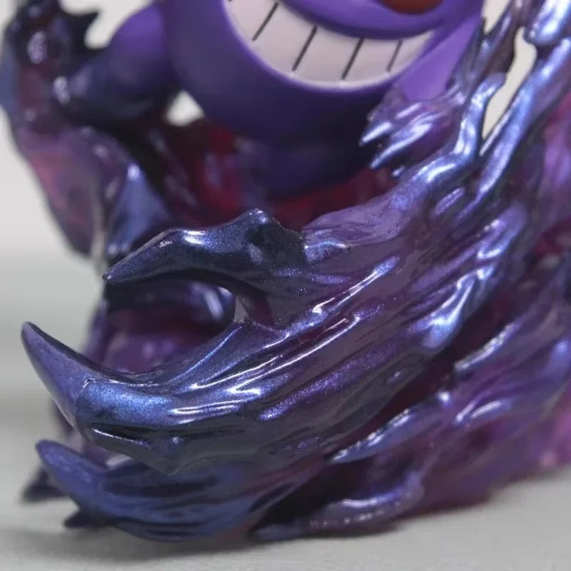 18cm Pokemon Gengar Figure, Anime Action Model Collectible Statue for Display, Halloween Christmas Birthday Gift