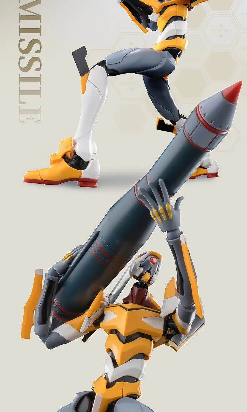 BLOKEES Original EVANGELION-02 01 08 EVA00 NEON GENESIS EVANGELION Asuka Shinji Assembled Action Figure Anime Robot Armor Toys