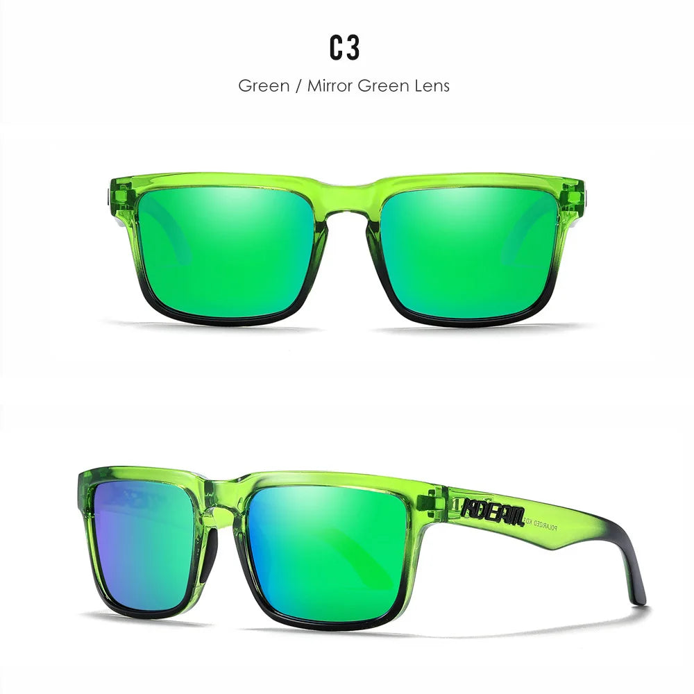 Sunglasses for Men Transparent Gray Frame Fashion Unisex Outdoor