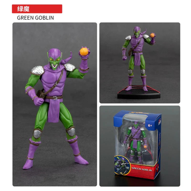 ZD Toys Official Avengers Legends: Iron Man, Spider Man, Thor, Captain America, Thanos, Hulk, War Machine Action Figures