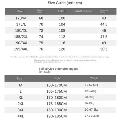 Brand Embroidered Men's Pure Cotton Popsicle Cotton Short Sleeved Polo Shirt Summer New Business Casual Breathable Men's Top 4xl