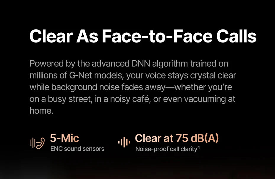 Baseus Inspire XH1 Sound by Bose ANC Wireless Headphone Bluetooth 6.1 48dB Adaptive Noise Cancellation Headset Hi-Res LDAC 100Hr