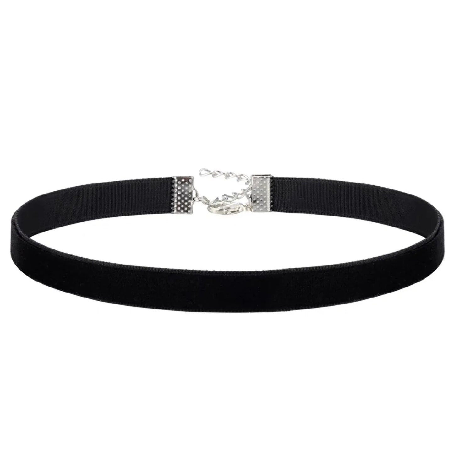Fashion Sexy Punk Gothic Black Velvet Choker Necklaces Simple Vintage Clavicle Neck Chain Women Girls Party Jewelry Accessories