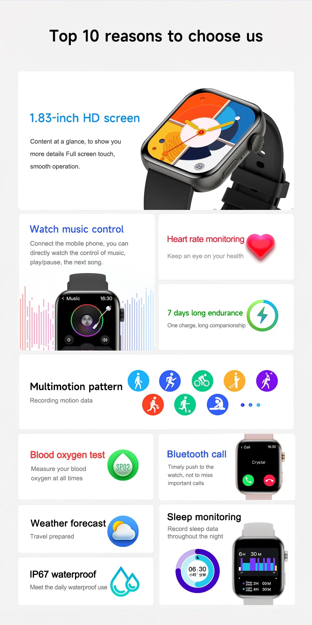 New Series 11 Watch Original Men Women Bracelet AMOLED Display Heart Rate Bluetooth Call GPS Track Waterproof Sports Smartwatch