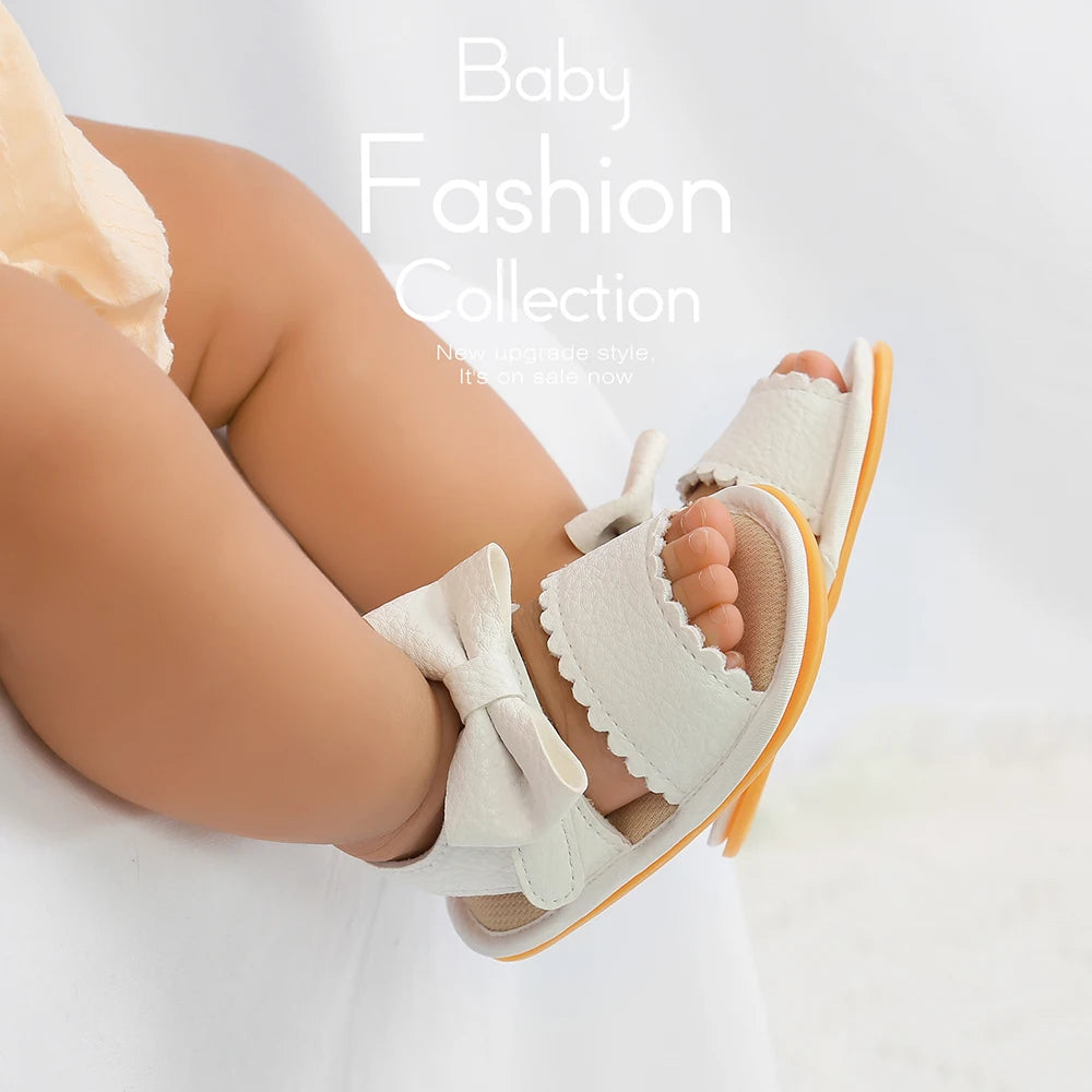 Newborn Infant Baby Boy Girls Shoes Summer Sandals Casual Soft Bottom Non-Slip Breathable Baby Shoes