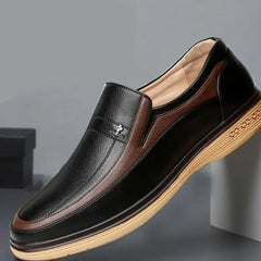 Men's Breathable Leather Business Casual Formal Shoes