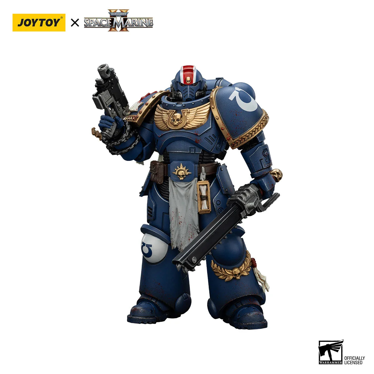 [IN-STOCK]JOYTOY Warhammer 40K 1/18 Action Figures Ultramarines Titus Victrix Guard Guilliman Anime Model Toys Gift