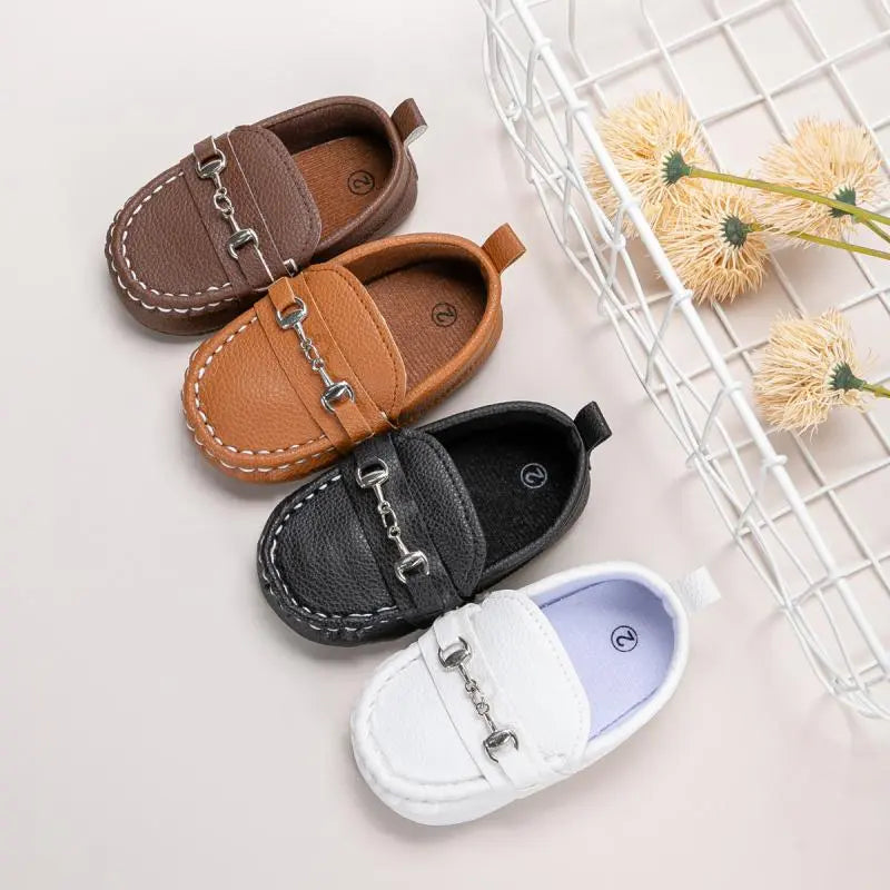 Baby Shoes Girls Boys Casual Shoes Leather Cotton