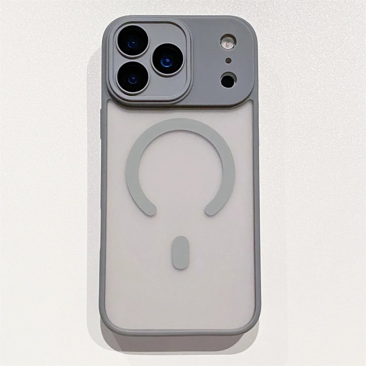 Luxury Matte Magsafe Magnetic With Lens film Phone Case For iPhone 17 17Air 17 Pro 17ProMax Hard PC Bumper Cover