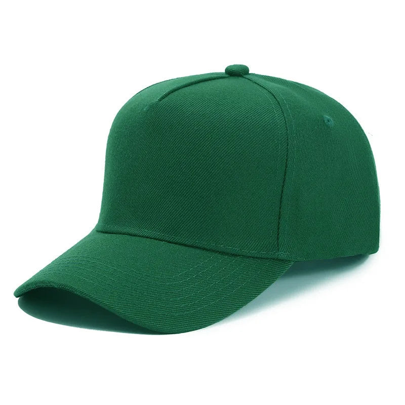 Custom Brand Diy Logo Baseball Cap For Men And Women Plain Blank Embroidery Print 5 Panel Sport Hat Basic Gorras