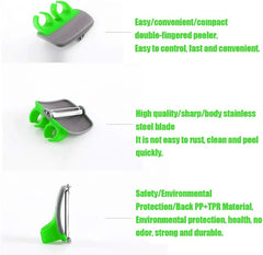 Fruit & Vegetable Peeler Finger Peeler Vegetable Hand Peeler Hand Palm Vegetable Fruit