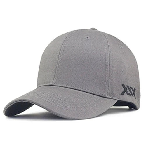 Oversize Baseball Caps Lady Hard Cotton Sun Cap Dad Casual Curved Peak Sport Hat Big Bone Men Large Snapback Cap 56-58cm 60-68cm