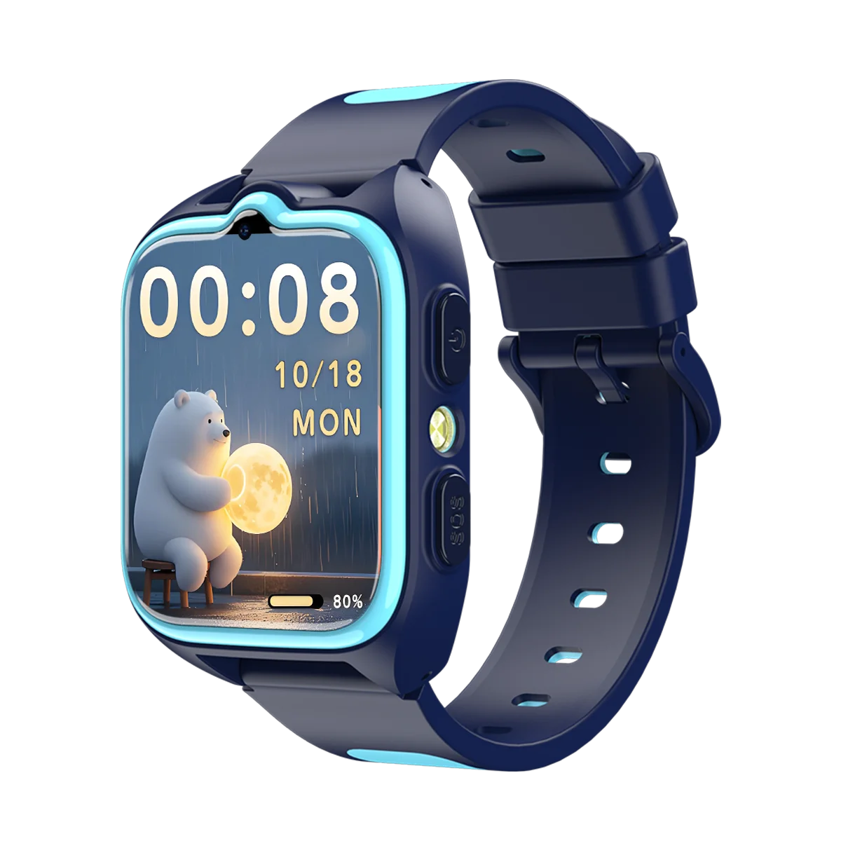 Blackview Z30 Kids Smart Watch Children Phone Watch, LBS+WiFi+GPS Triple AI Positioning, 4G Video Call, Phone Watch Smartwatch
