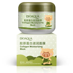 Collagen Moisturizing Face Mask Facial Deep Cleaning Blackhead Removal Oil Control Bubble Clay Mask Mud Beauty Face Care