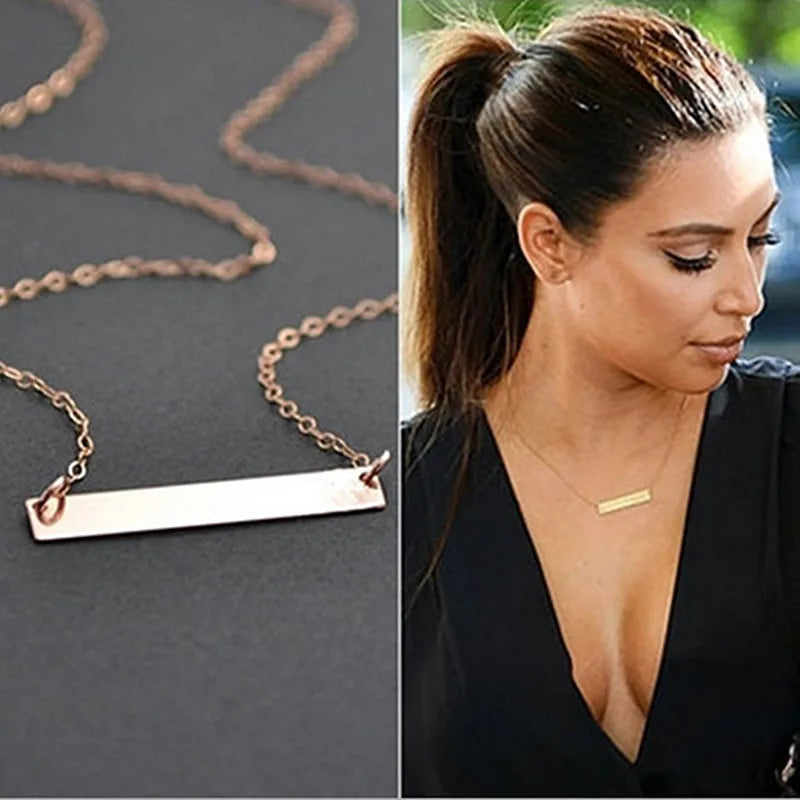 New Minimalist Pendant Women's Necklaces Cross Leaf Silver Color Knot Design Female Neck Jewelry Infinity Multilayers Collares