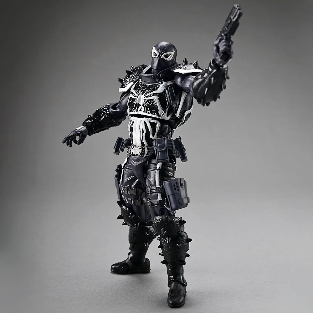 Amazing Yamaguchi Marvel Venom Agent series KO Articulated Action Figure Model Kit Desktop Ornament Collectible statue Toys Gift