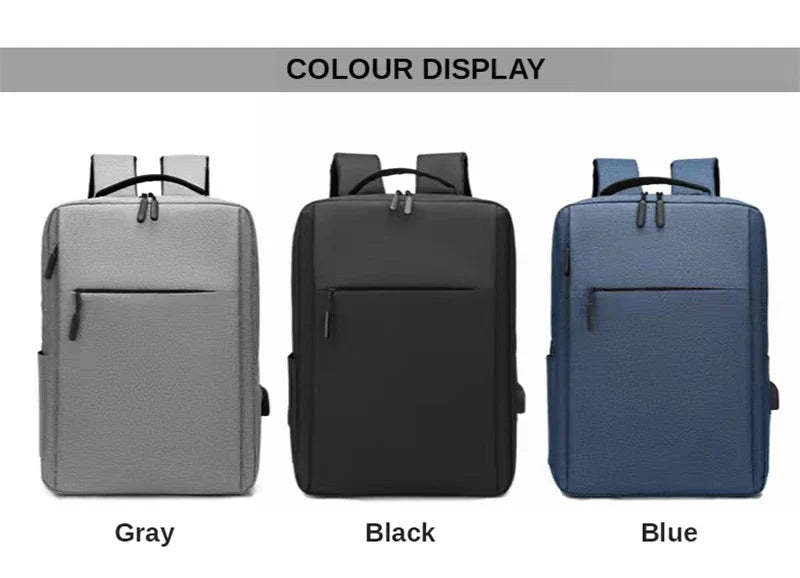 Laptop backpack travel Multifunctional Large capacity male usb charging computer school backpacks oxford waterproof bag for men