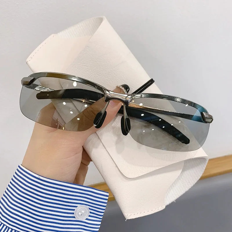 Sunglasses Driving Fishing Chameleon Glasses Change Color Sun Glasses