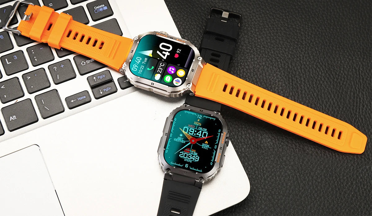 LIGE Outdoor Sports Fitness Smartwatch For Men