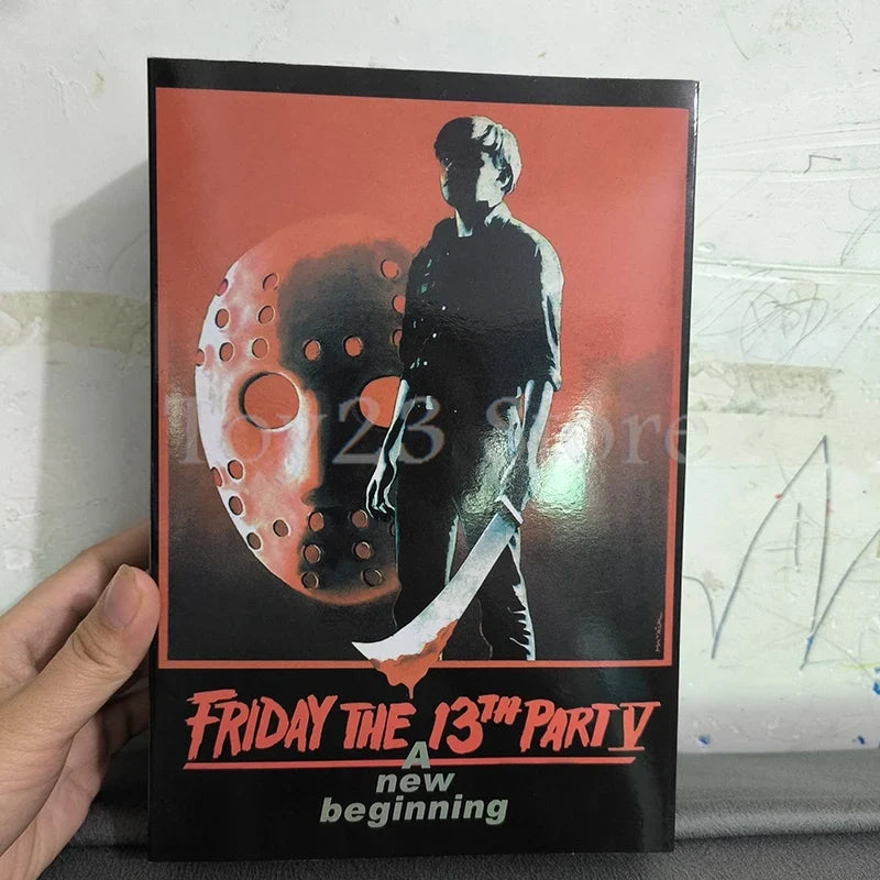 NECA Friday The 13th Figure Pennywise Part VII 7 New Blood Ultimate Jason Voorhees Action Figure Model Horror Halloween Gift