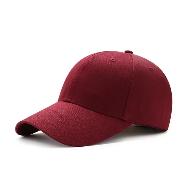 7 Color Summer Autumn Fashion Soild Men Women Baseball Cap Adhesion Hat HipHop Adjustable Cool Sunhat Casquette Gorras Present