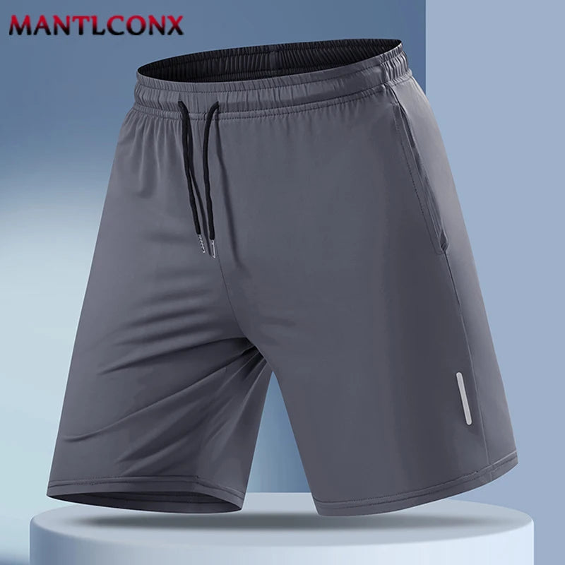 Summer New Men's Shorts Gym Fitness Quick Dry Running Sports Board Shorts Men Classic Joggers Bottom Black Short Pants Man M-4XL