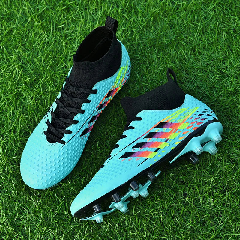 Men's Sneakers Soccer Shoes Football Boots Cleats Breathable Training Match