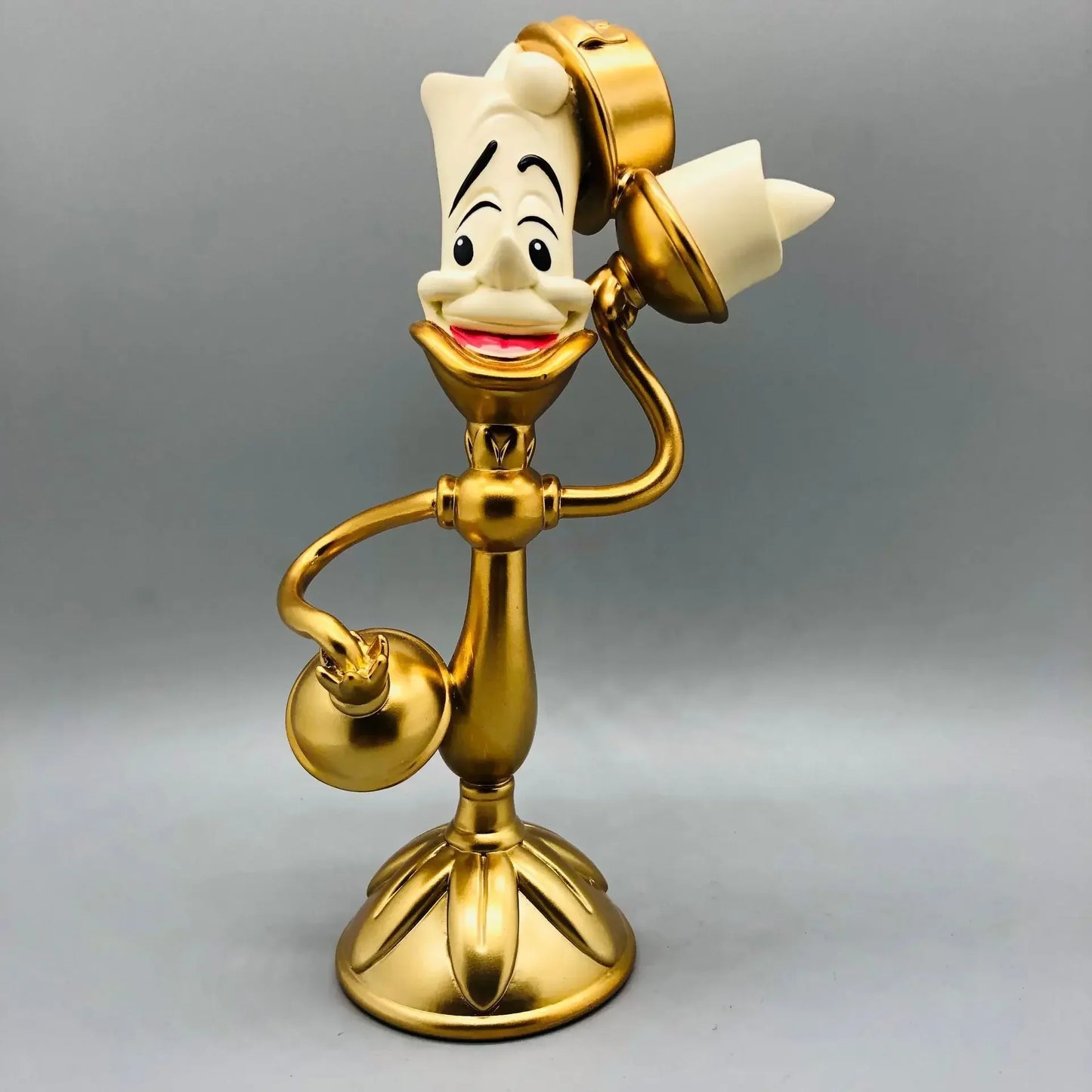 Disney Beauty And The Beast Cogsworth Mr Clock 24cm Action Figure Figurine Collection Decoration Toys Pvc Model Christmas Gifts