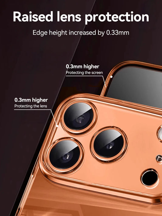 Joyroom Clear Case For iPhone 17 Pro Max Anti-drop Transparent Cover Non-yellowing Shockproof Ultra Slim Cover Screen Protection