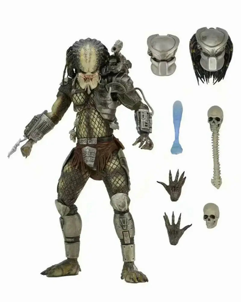 Predator 7" Ultimate Jungle Hunter Action Figure 2017 NECA Predator Deluxe Pack Series Collectible