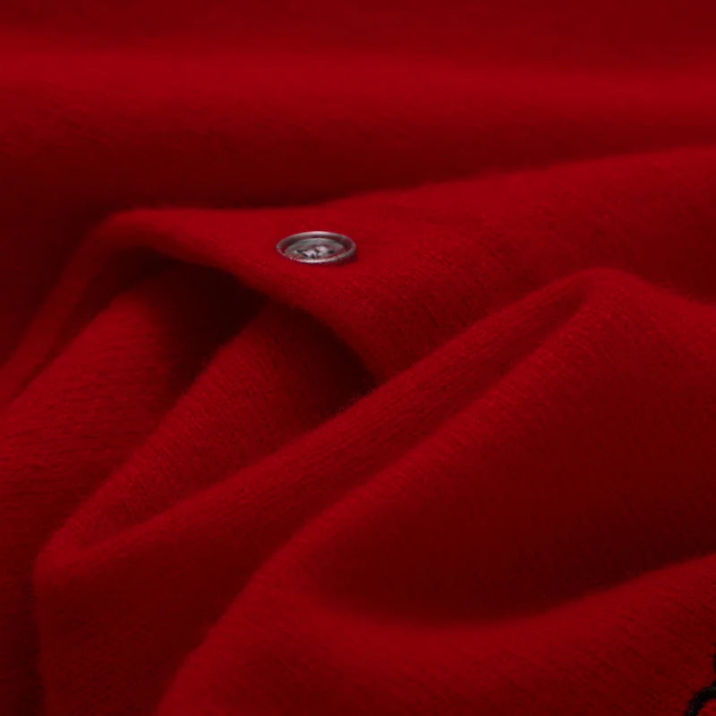 Women O-neck Cardigan Preppy Style Long Sleeve Sweater For Spring