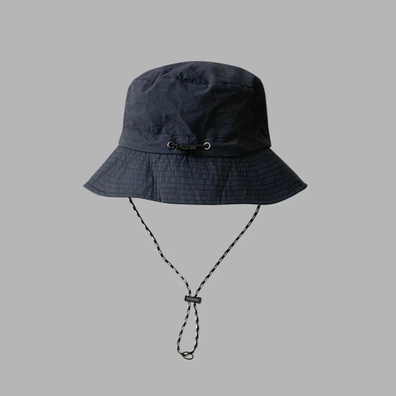 Quick Drying Fisherman Caps Women Men Summer Outdoor Beach Panama Hats Waterproof Camping Hiking Foldable Bob Bucket Sunhats