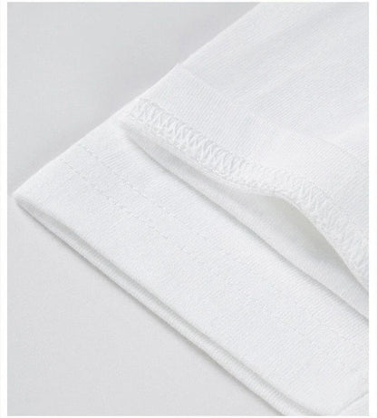 Summer Fashion Trend Luxury Brand Letter Printed T-shirt Men's and Women's Cotton T-shirt Short Sleeved T-shirt Unisex Top