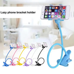 Universal Lazy Bracket Mobile Phone Holder Gooseneck Stand Stents Flexible Bed Desk