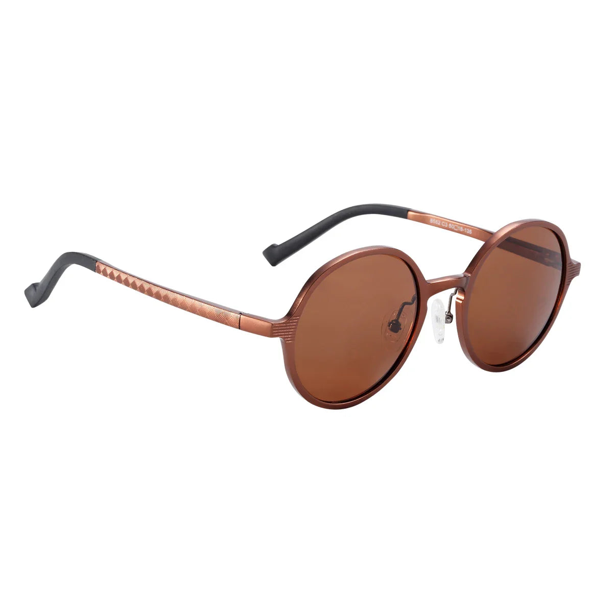BARCUR Retro Aluminum Magnesium Alloy Circular Women Polarized Sunglasses Nostalgic Punk UV400 Men Sunglasses High end Brand Box