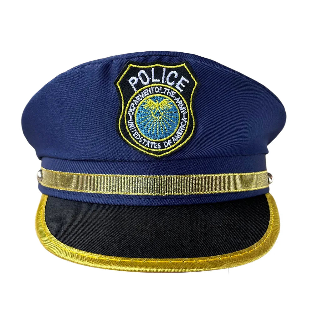 Men Women Baseball Caps Adult Adjustable Captain Costume Admiral Hat Y2K Cosplay Sailor Pilot Hat For Costume Party Performance