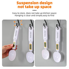 LED Digital Measuring Spoon Electronic Cooking Food Weight Kitchen Scale 500g 0.1g