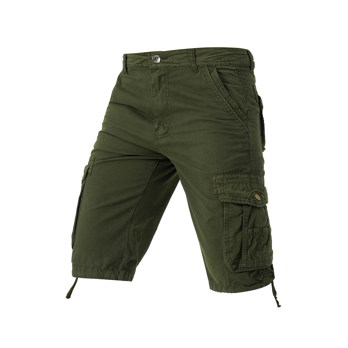 No Belt Camouflage Camo Cargo Shorts Men 2024 New Mens Casual Shorts Male Loose Work Shorts Man Military Short Pants Plus Size