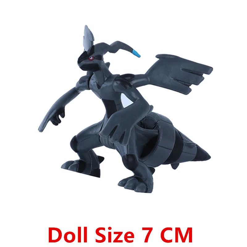 Pokemon Cartoons Movie Anime Figure Gengar Charizard Pikachu Collection Model Pocket Monster Action Toys Kids Christmas Gifts