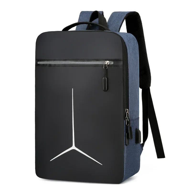New Anti-theft USB Waterproof Hard Case Travel Smart Laptop Motorcycle Backpack Man EVA Fashion Business Men's Shell Backpack