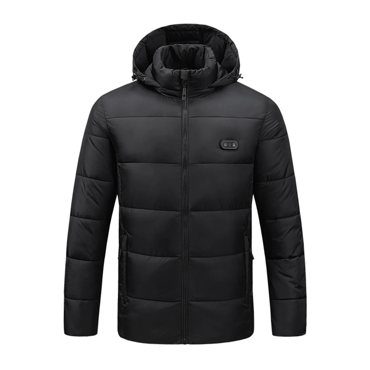 Heated Jacket, Winter Warm Outdoor USB Electric Heated Cotton Jacket